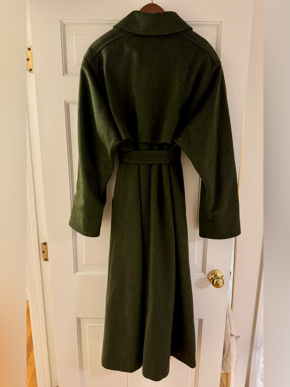 VTG ORIGINAL TYROLER LODEN BAUR Austrian Wool Military Overcoat